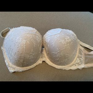36 DDD White lace Victoria’s Secret dream angels bra